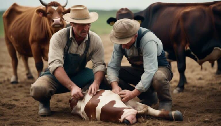 cattle first aid procedures