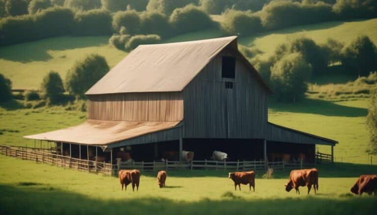 cattle shelter and shade