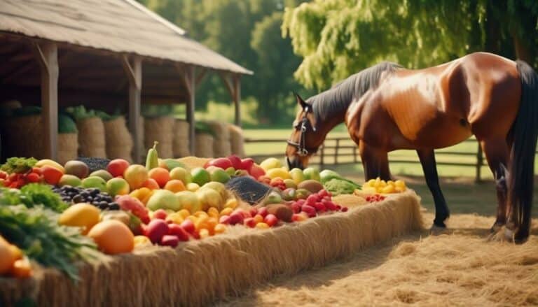 diet management for healthy horses