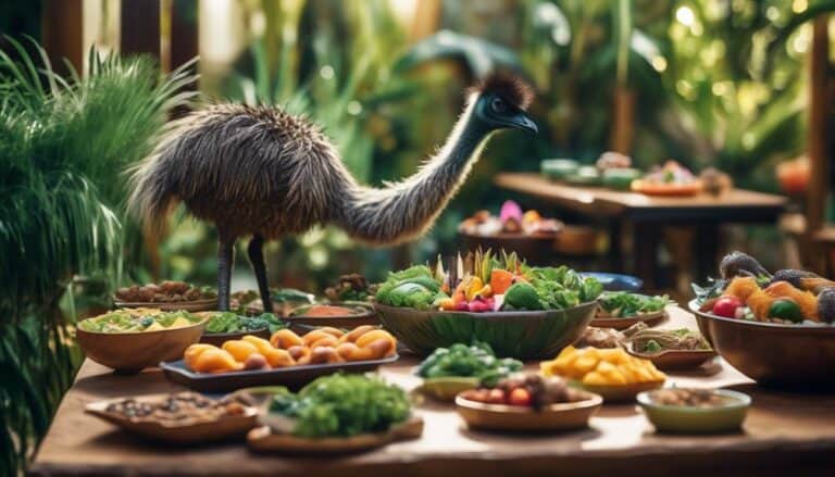 emu nutrition and dietary care