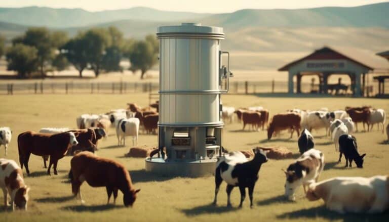 exploring ranch feed dispensers