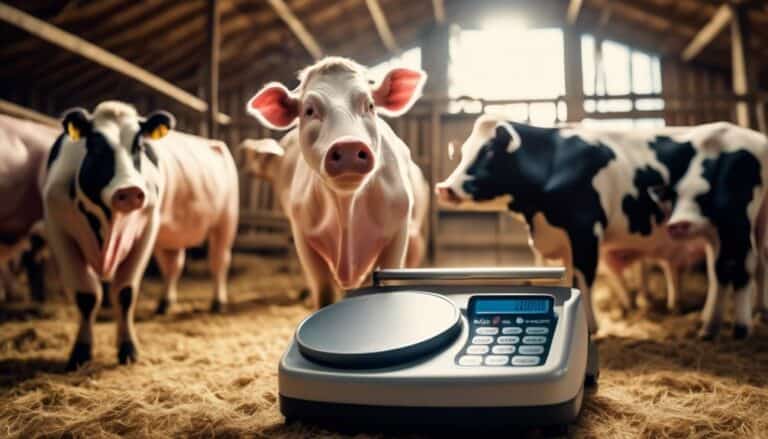 monitoring livestock weight regularly