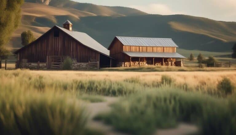 optimal materials for ranch buildings