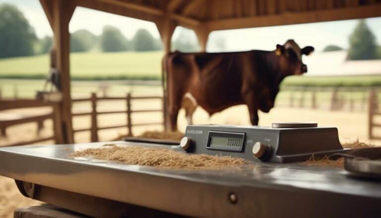 precise methods for weighing livestock