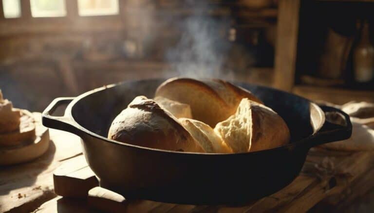 rustic ranch bread baking