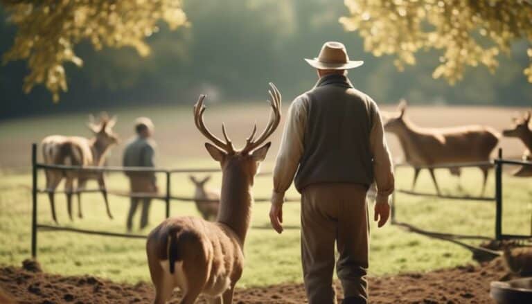 safe deer handling techniques