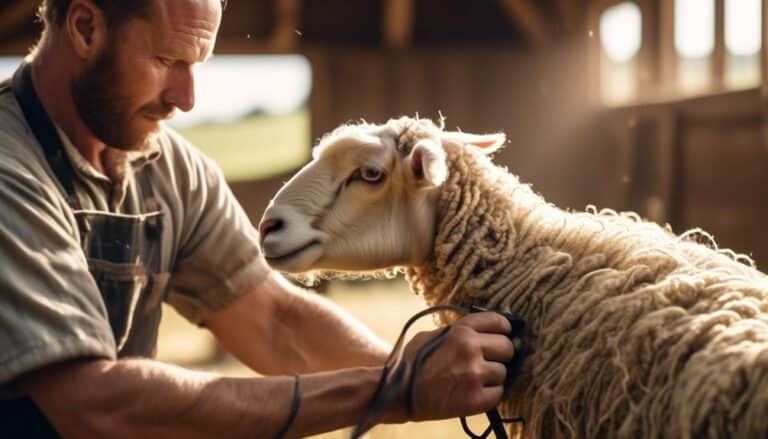 shearing sheep tips and timing