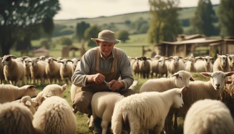 sheep and goat herd care