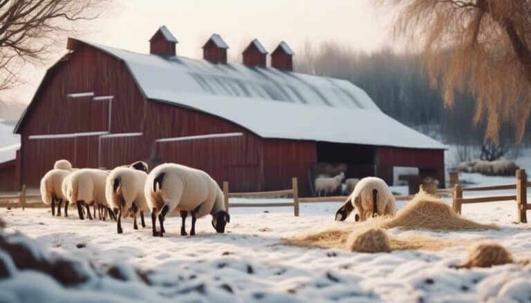 winter feeding for livestock