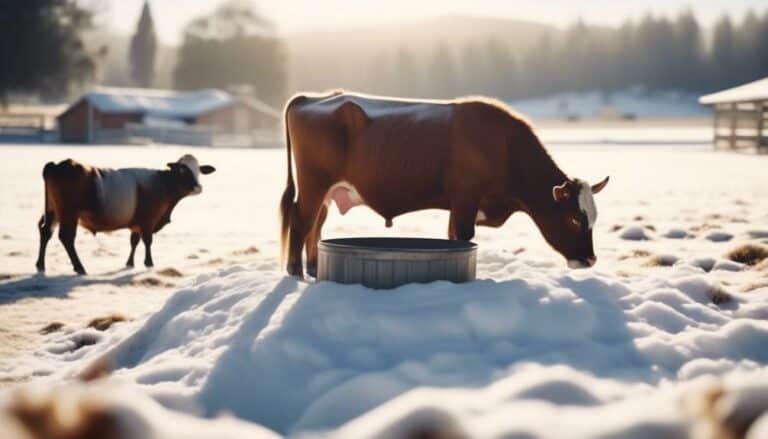 winter livestock water supply